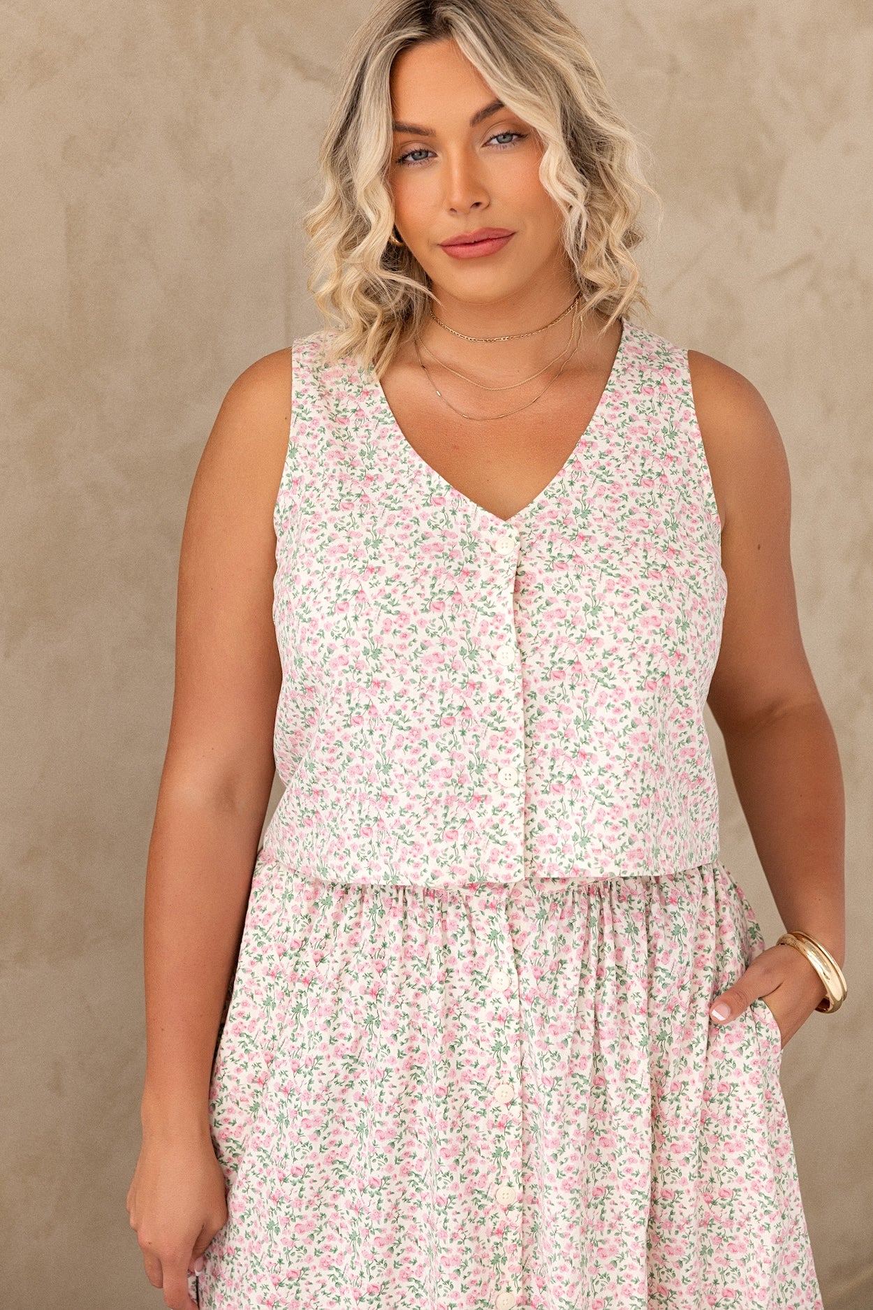 Como Top - Chantilly Bloom - Image 6