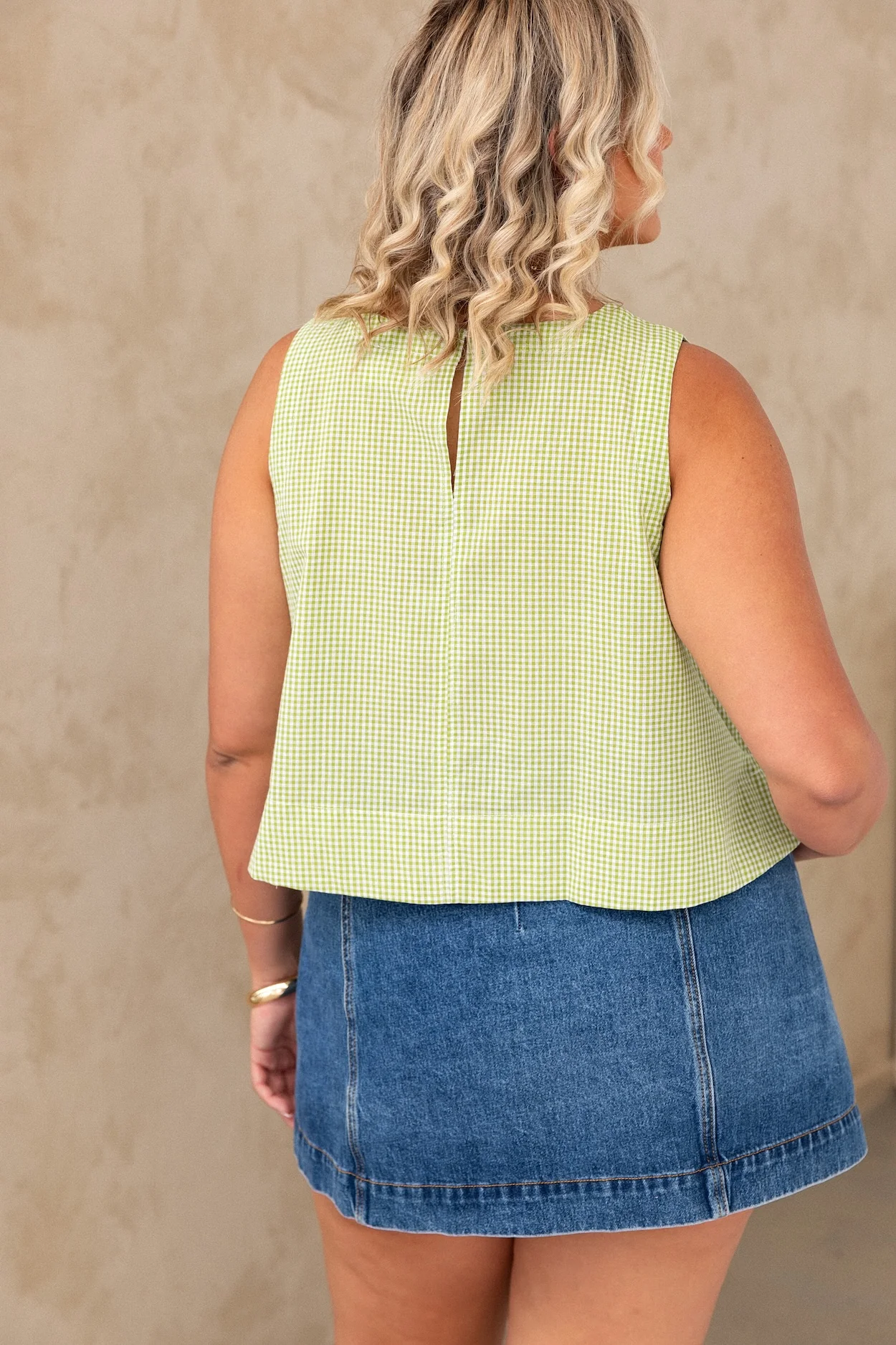 Elodie Top - Apple Gingham - Image 6