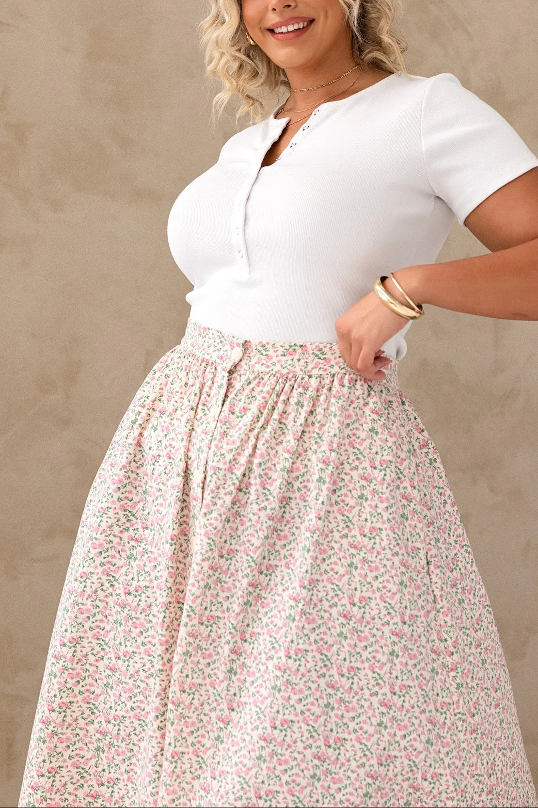 Wendy Skirt - Chantilly Bloom - Image 3